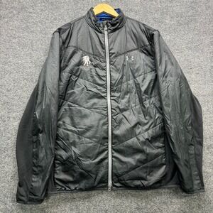 Under Armour ColdGear Infrared Jacket Men's XL Black Zip Wounded Warrior Project